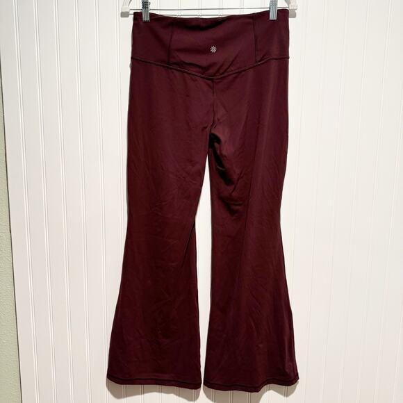 Athleta Elation Flare Pants Spiced Cabernet Size Large - Picture 5 of 7